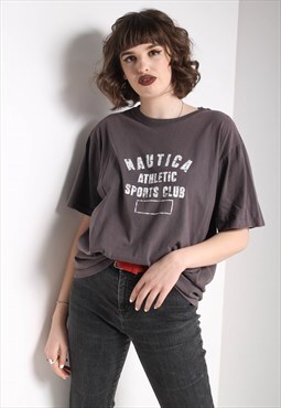 Vintage Nautica T-Shirt Grey