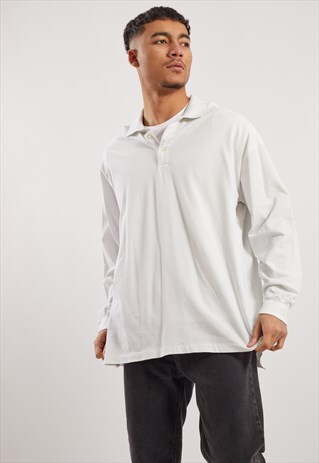 VINTAGE RALPH LAUREN LONG SLEEVE POLO TOP
