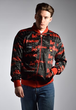 ELLESSE REPEAT LOGO TRACK JACKET