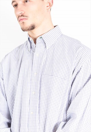 VINTAGE 80S TOMMY HILFIGER SHIRT / S8576