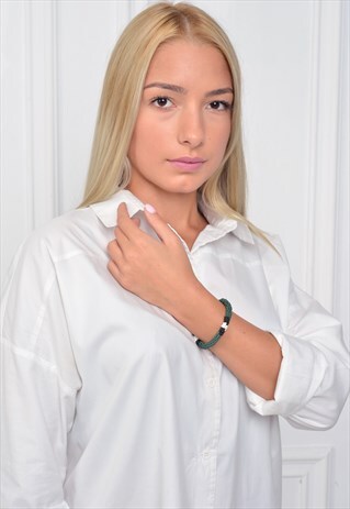 ECLECTIC DRESSING BRACELETS DARK GREEN