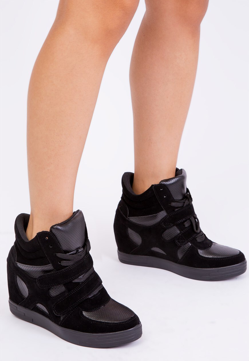 Asos cheap wedge sneakers