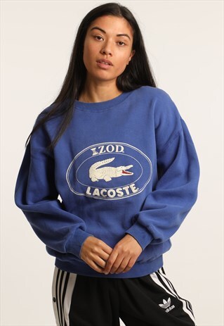 VINTAGE LACOSTE X IZOD PRINTED SWEATSHIRT