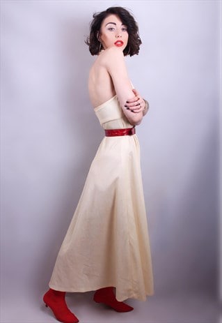 HALTER NECK MAXI DRESS