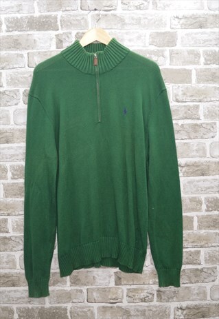 VINTAGE POLO RALPH LAUREN QUARTERZIP KNITWEAR