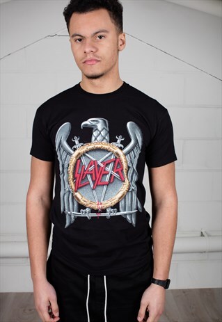 SLAYER SILVER EAGLE UNISEX T-SHIRT