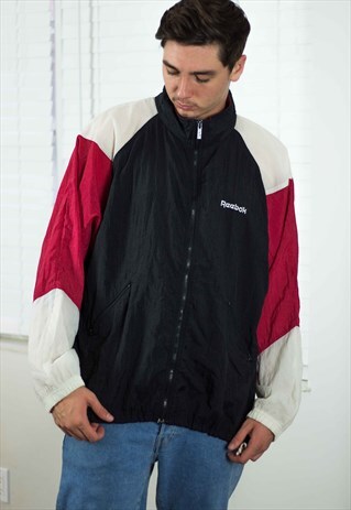 VINTAGE REEBOK JACKET LOGO 90S L 9.7