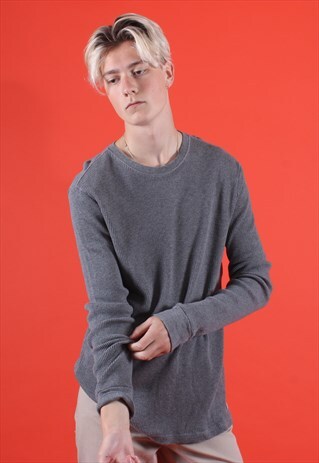 GREY LEVI'S LONG SLEEVED WAFFLE TEE