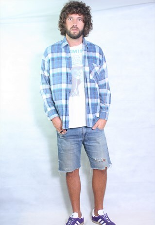 VINTAGE FLANNEL OVERSIZED FESTIVAL SHIRT
