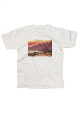Roerich Sunset Mountain T-Shirt