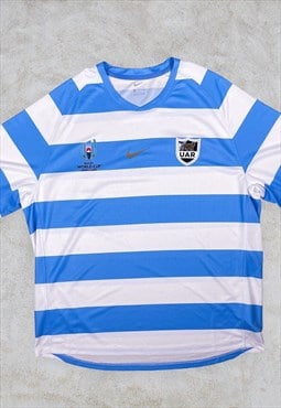 Argentina Rugby Shirt 2019 World Cup Nike XXL Mens Home