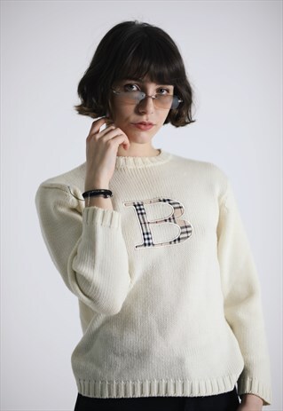 RARE VINTAGE BURBERRY OG JUMPER SWEATSHIRT