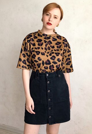LEOPARD TOP & SHORTS CO-ORD TWIN SET