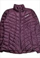Women's Berghaus 600 Hydro Down Puffer Jacket Purple Size 10