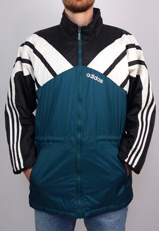 VINTAGE 90'S ADIDAS UNISEX OVERSIZED WINTER JACKET