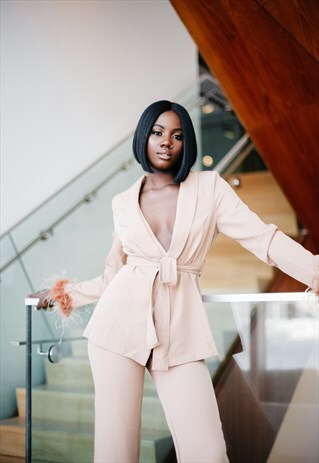 BELLE TWO PIECE BLAZER AND PANT SET