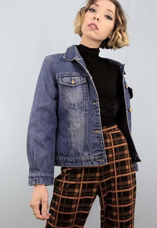 VINTAGE 90S OVERSIZED DENIM JACKET