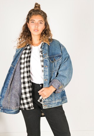 VINTAGE 80S LEE WINTER BLANKET JACKET / R2100C403