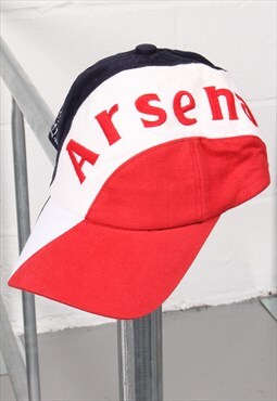 Vintage Arsenal FC Cap in Navy Summer Embroidered Sports Hat