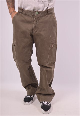 VINTAGE CALVIN KLEIN TROUSERS KHAKI