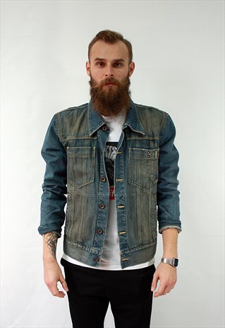 VINTAGE 90'S BLUE DENIM JACKET