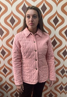 Vintage 90's Barbour Quilted Jacket Size 10