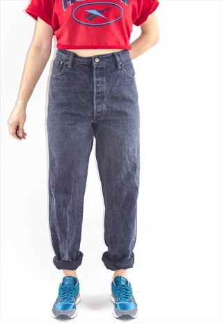 VINTAGE PLUS SIZE NAVY / BLACK LEVI'S