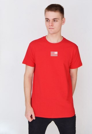 RED AMERICA (WHITE) T-SHIRT