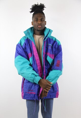 VINTAGE COLOURFUL 90S SKI JACKET