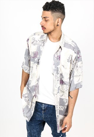 VINTAGE PATTERNED SHIRT S272