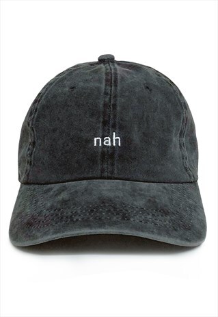 DAD BRAND CAP NAH - PREMIUM BASEBALL CAP - GREY