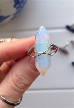 Opalite Point ring 