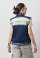 VINTAGE DENIM VEST SLEEVELESS JACKET WOMEN