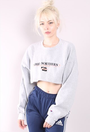 VINTAGE CHAMPION REWORKED CROPPED SWEATSHIRT