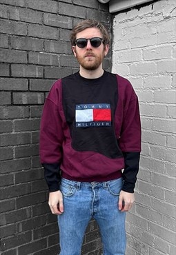 Vintage Reworked Tommy Hilfiger one of a kind sweatshirt