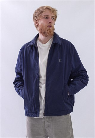 VINTAGE MENS YSL YVES SAINT LAURENT HARRINGTON WINTER JACKET
