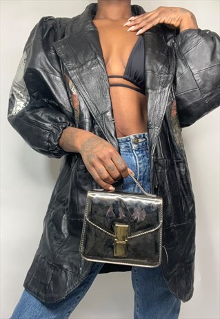 DETAILED LEATHER JACKET