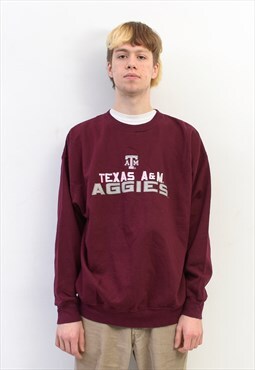 Texas A&M Aggies University XL Sweatshirt Pullover Jumper