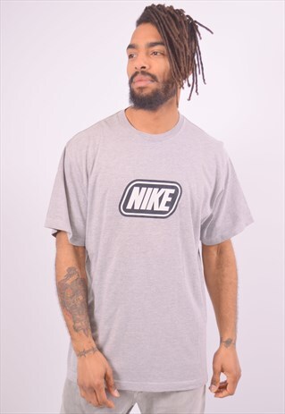 VINTAGE NIKE T-SHIRT TOP GREY