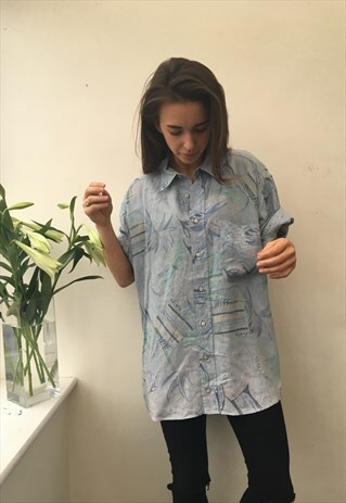CRAZY PATTERN OVERSIZED RETRO VINTAGE UNISEX FESTIVAL SHIRT