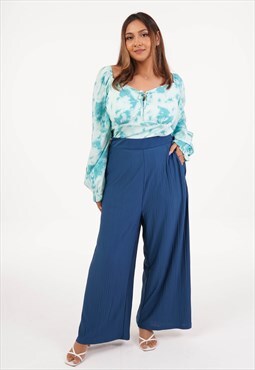 Zoanne- Serena - Teal Trousers