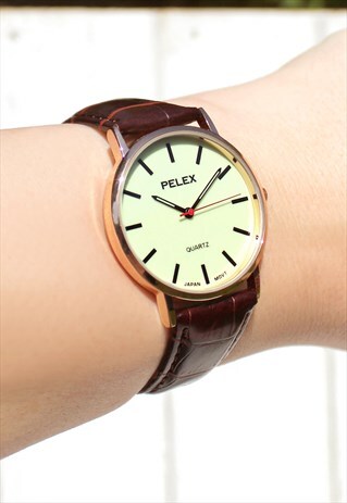 CLASSIC SLIM ROSE GOLD LUMINOUS WATCH