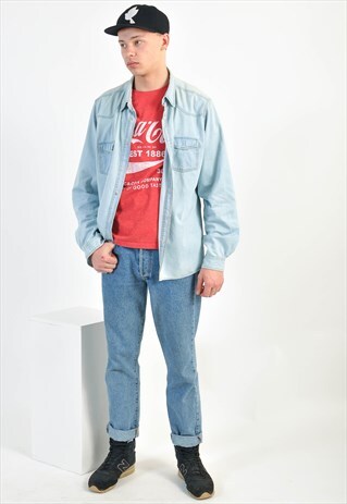 VINTAGE 90'S DENIM SHIRT