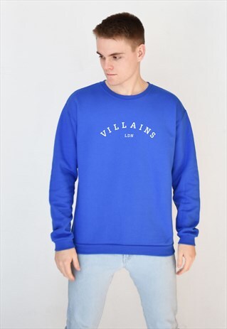 BLUE VILLAINS LDN (WHITE) SWEATSHIRT