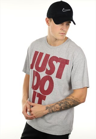 VINTAGE NIKE JUST DO IT GRAPHIC T SHIRT TEE