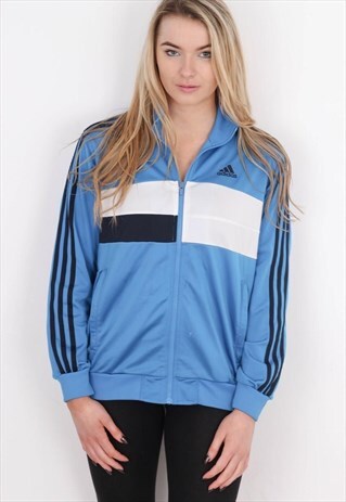 VINTAGE EMBROIDERED ADIDAS TRACK JACKET CVBJA 237