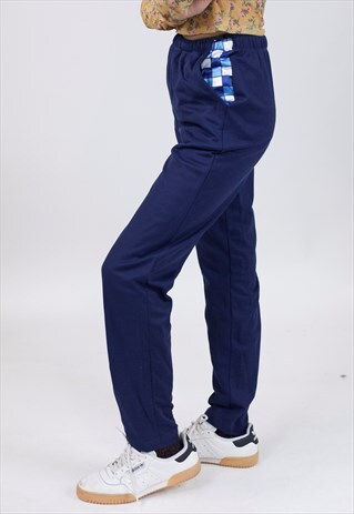 VINTAGE 90S DIADORA NAVY TRACKSUIT BOTTOMS