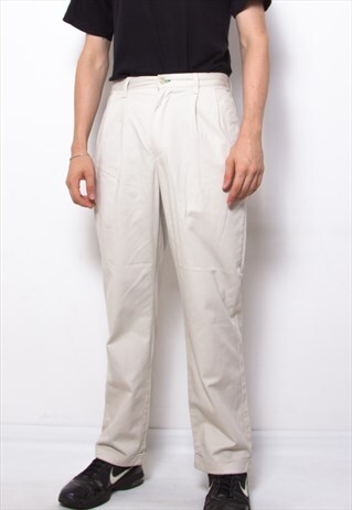 VINTAGE 90S POLO RALPH LAUREN CHINOS PANTS ID:7363