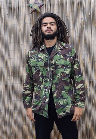 RETRO ARMY CAMO VINTAGE SHIRT