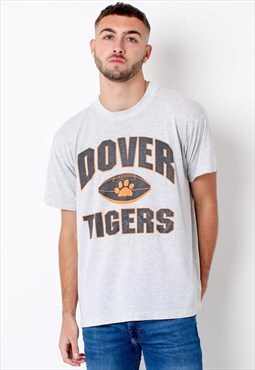 Vintage Single Stitch 1993 DOVER TIGERS Graphic T-Shirt
